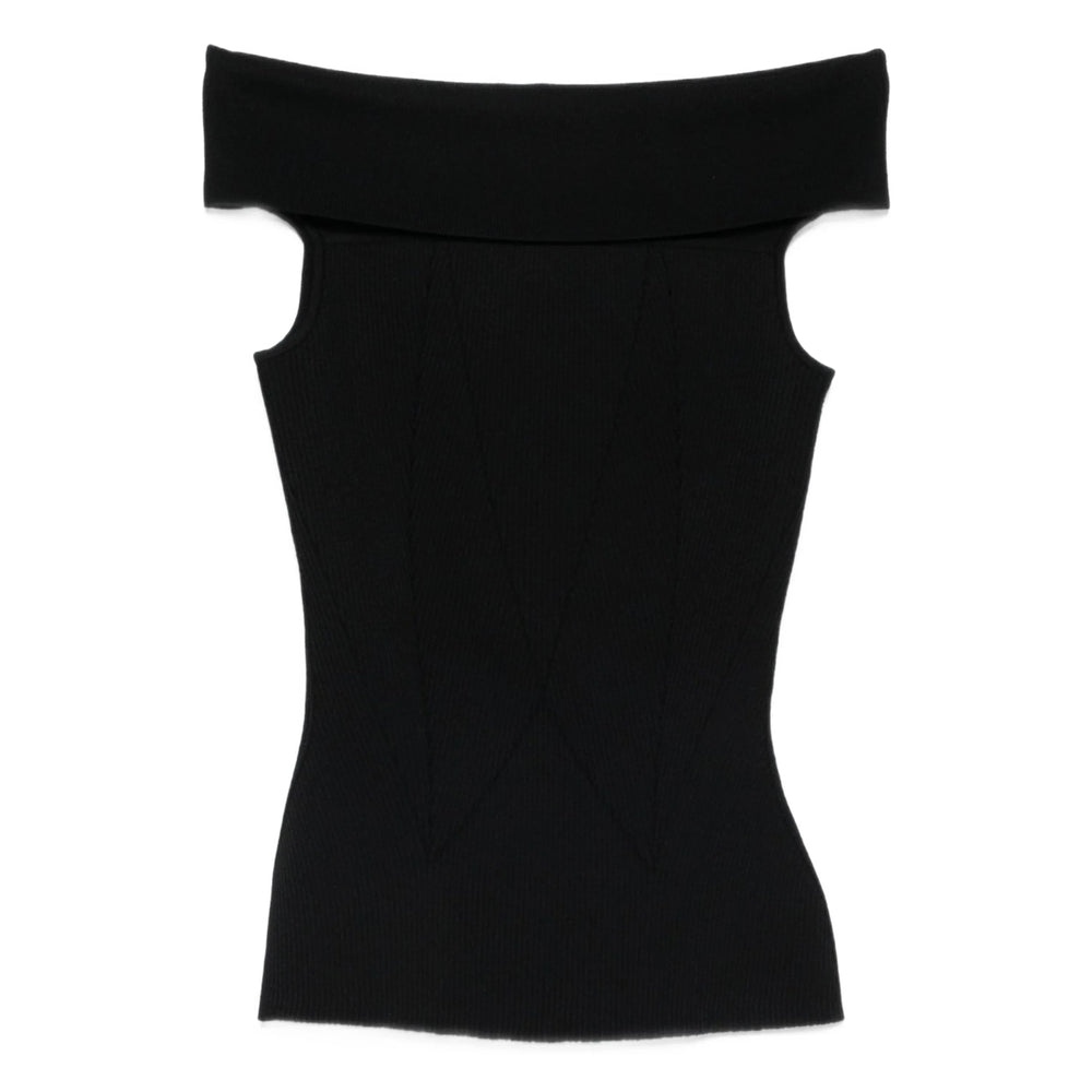 Givenchy Top - Nero | 06849ce48da0b83ba65d0404650e644a7f8f75b0