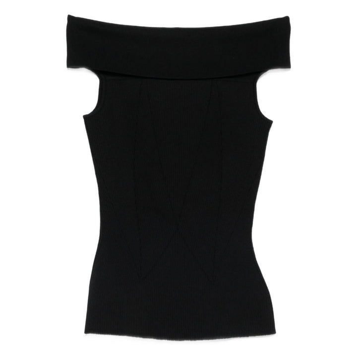 Givenchy Top - Nero | 06849ce48da0b83ba65d0404650e644a7f8f75b0