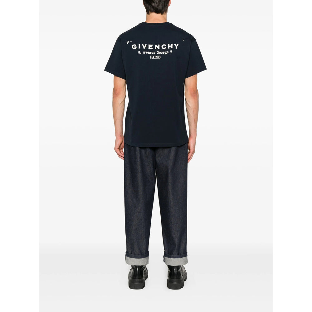 Givenchy T Shirt - Blu | a7617d7db68a1f4ef015e8318f1439fb56585d06