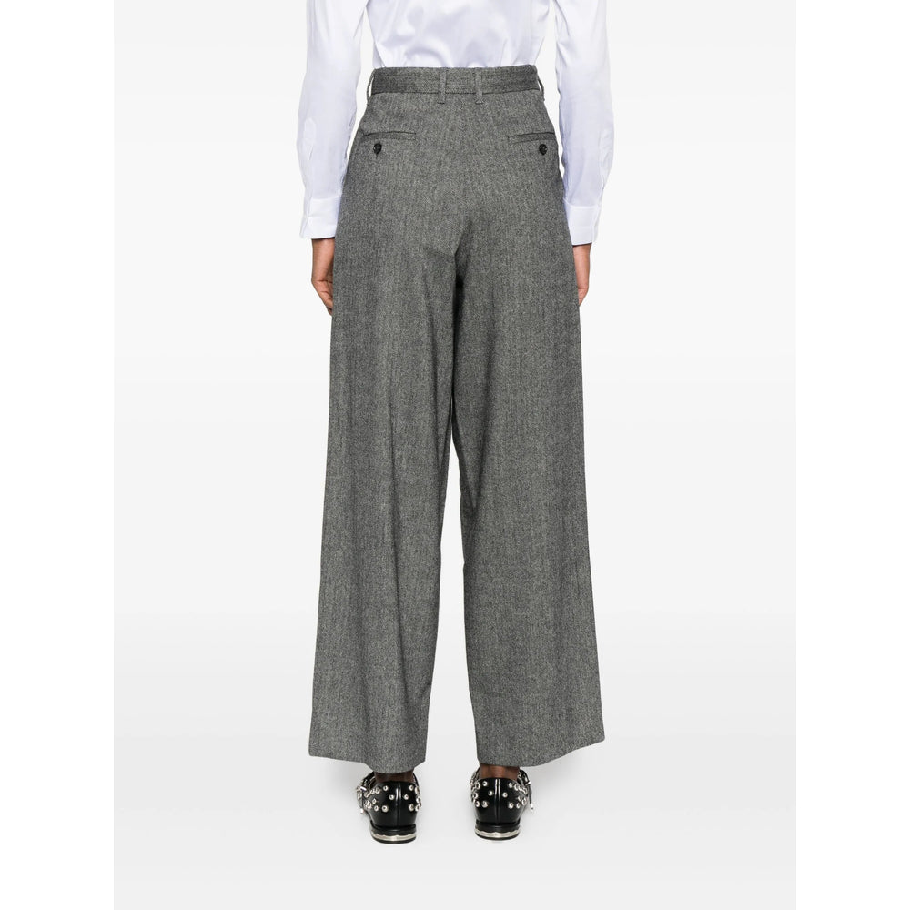 S Max Mara Pantaloni - Grigio | 8dfbc24a60c80a5434a68a665fd4f8b1eb65e80f
