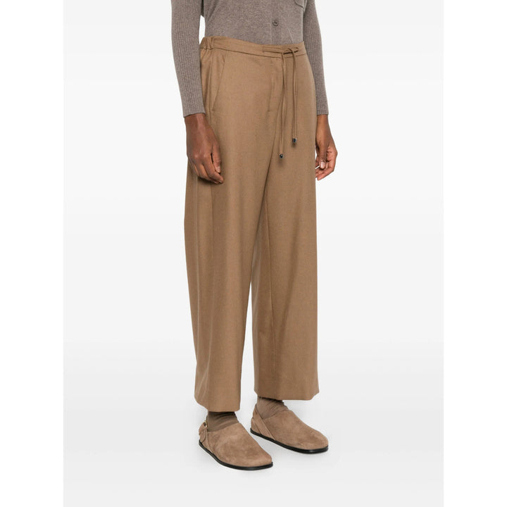 S Max Mara Pantaloni - Marrone | 20d508ad53f1fc4a061eafca849b3b4e2fb4f876