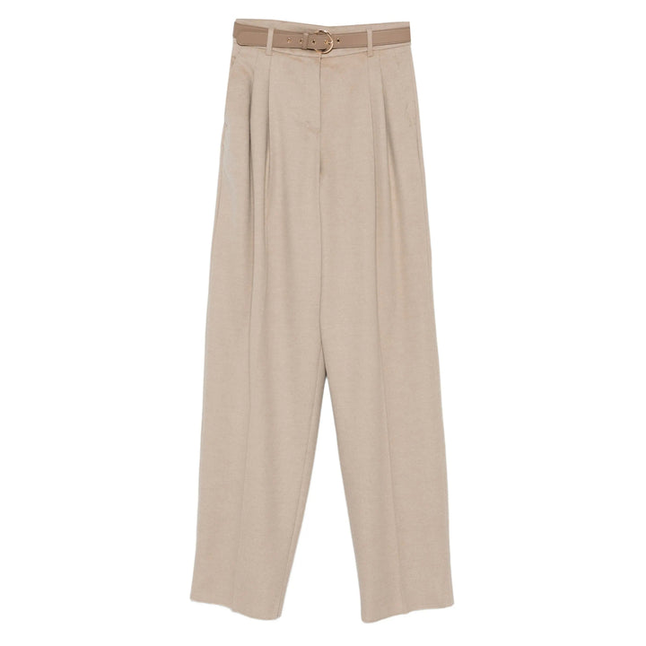 Max Mara Studio Pantaloni - Neutro | 03c71a84770c54bf0542888072a45c609a0e2e1a