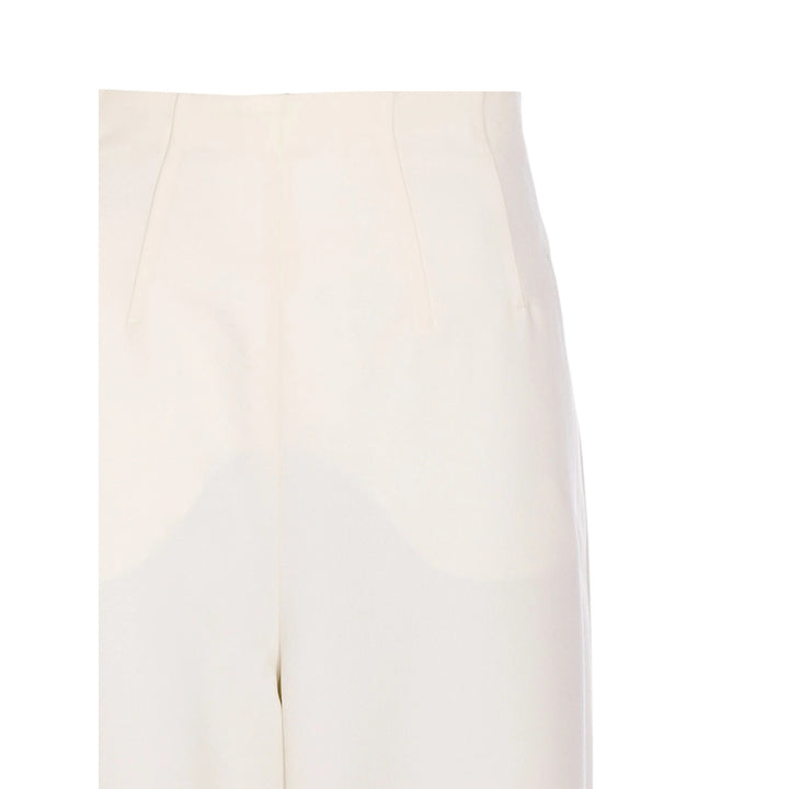 Max Mara Pianoforte Pantaloni - Bianco | a620b2f7a4387eded527473836425e5420c513a6