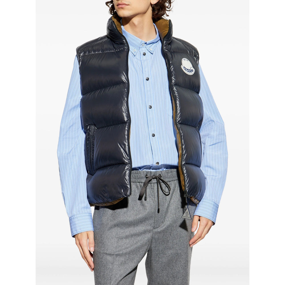 Moncler Outwear Waistcoats - Blu | 0b326475b2350e0113e33d83be5b65c4a60f1d21