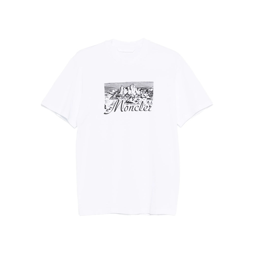 Moncler T Shirt - Bianco | 6a37bd033afacf2d8264d8e9dacd417634ec3422