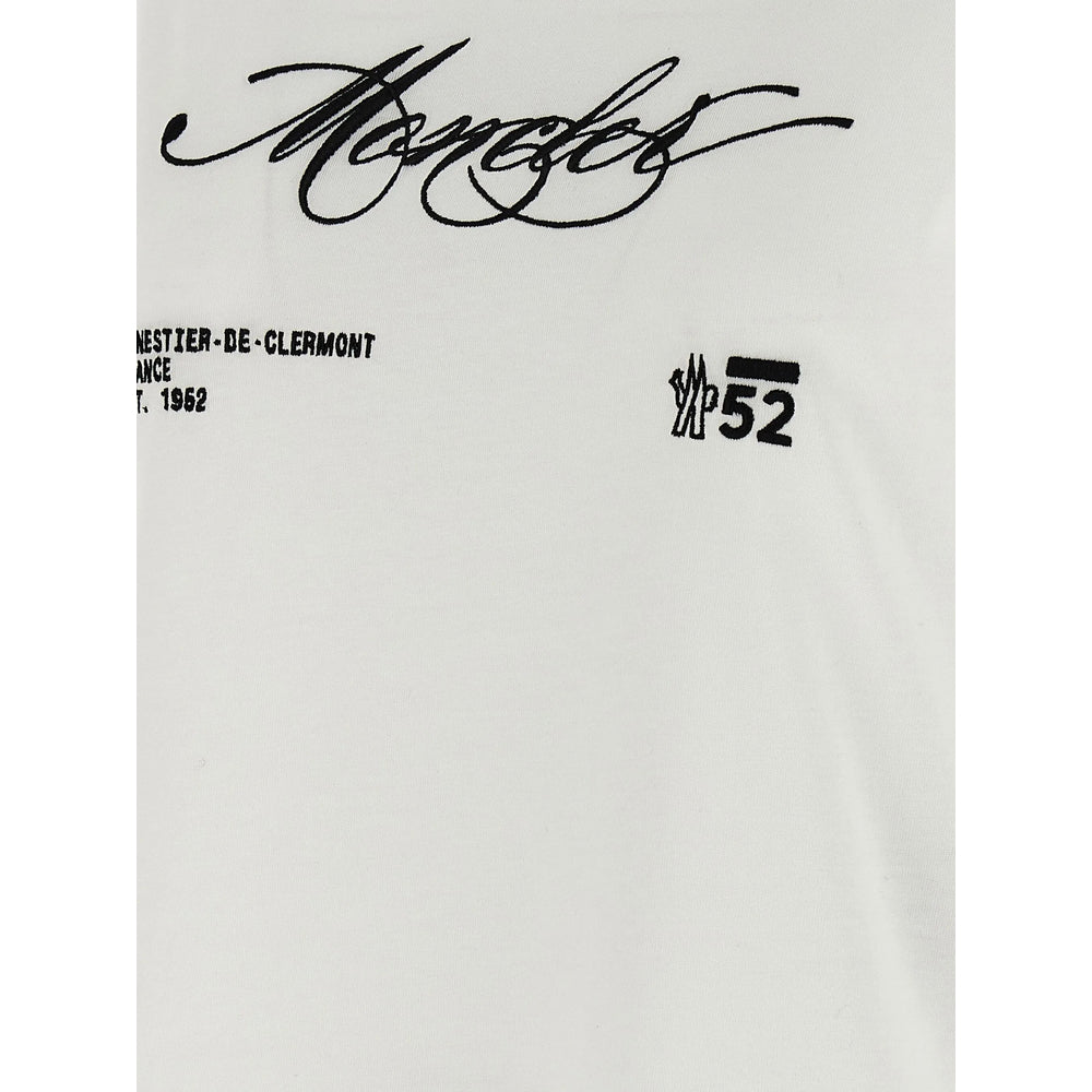 Moncler T Shirt - Bianco, Nero | a8fcf5575e3c76b17ddfdcd94ce0770545d11f07