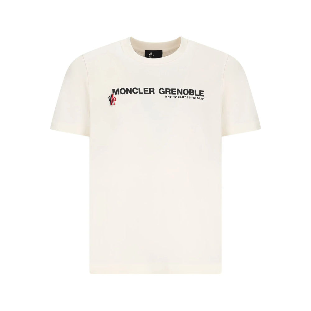 Moncler Grenoble T Shirt - Bianco | bf67fe0a2c5e4d5fa592985ce3092b4cad1c05fc