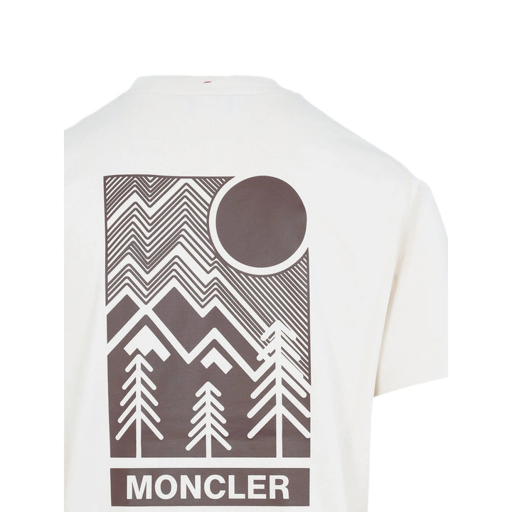 Moncler Grenoble T Shirt - Bianco | 7f7ca45b0f1f1e5a25acb9be59b21c4cb7435308