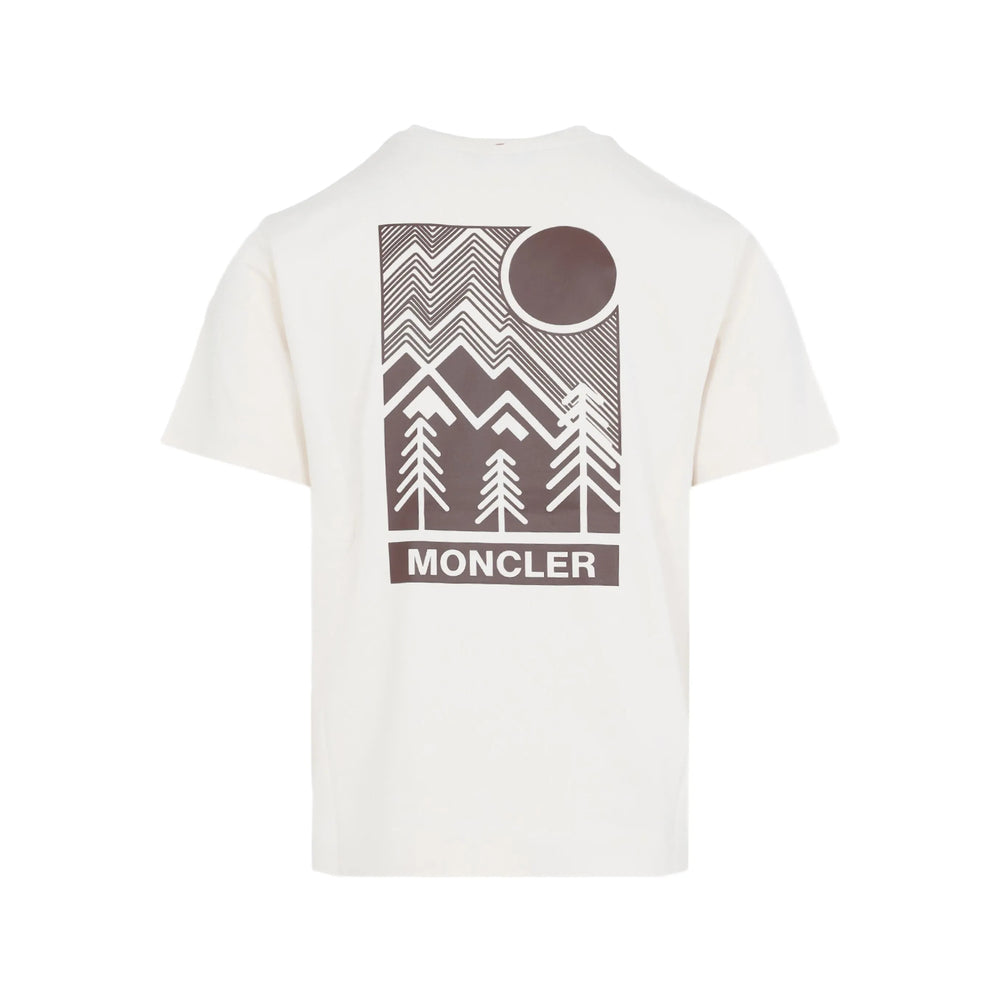 Moncler Grenoble T Shirt - Bianco | 221855e2d23da2424aa5b4bf9daa24a3c4c030bd