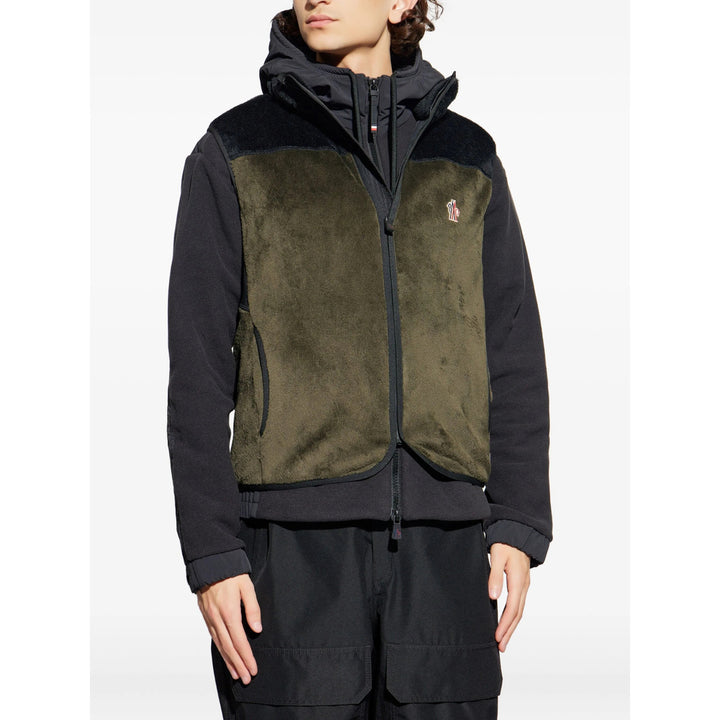 Moncler Grenoble Outwear Waistcoats - Verde, Nero | b1d20d746436627336662582a75958f39591acab