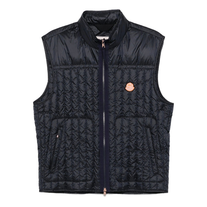 Moncler X Donald Glover Outwear Waistcoats - Blu | 328ae141c1d3459abfaeb2d728bc7199a8406109