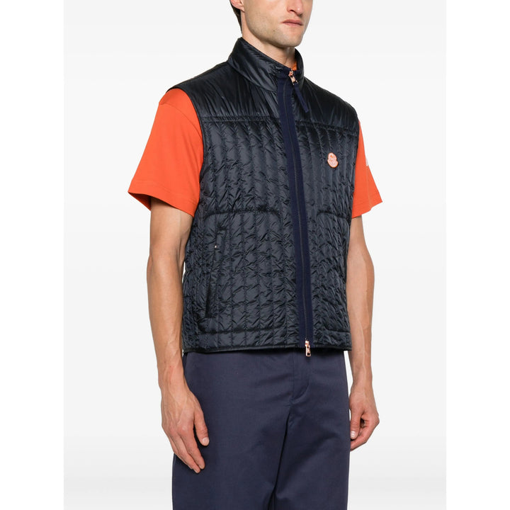 Moncler X Donald Glover Outwear Waistcoats - Blu | e3b1bb242a5655d0c50700f62a5b01a3204d4b27