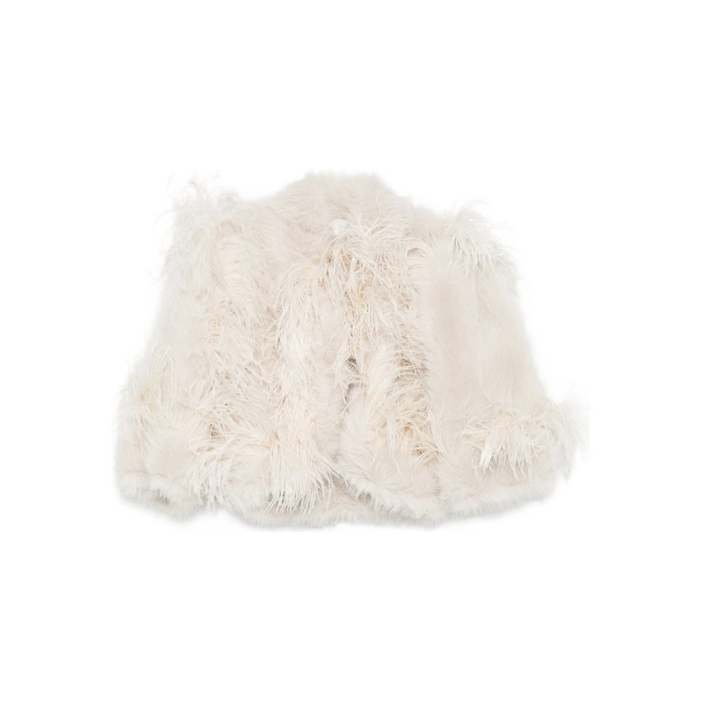 Elie Saab Outerwears - Bianco | 7b25d9a05ce3816882c68d8b90858cb0ac076557