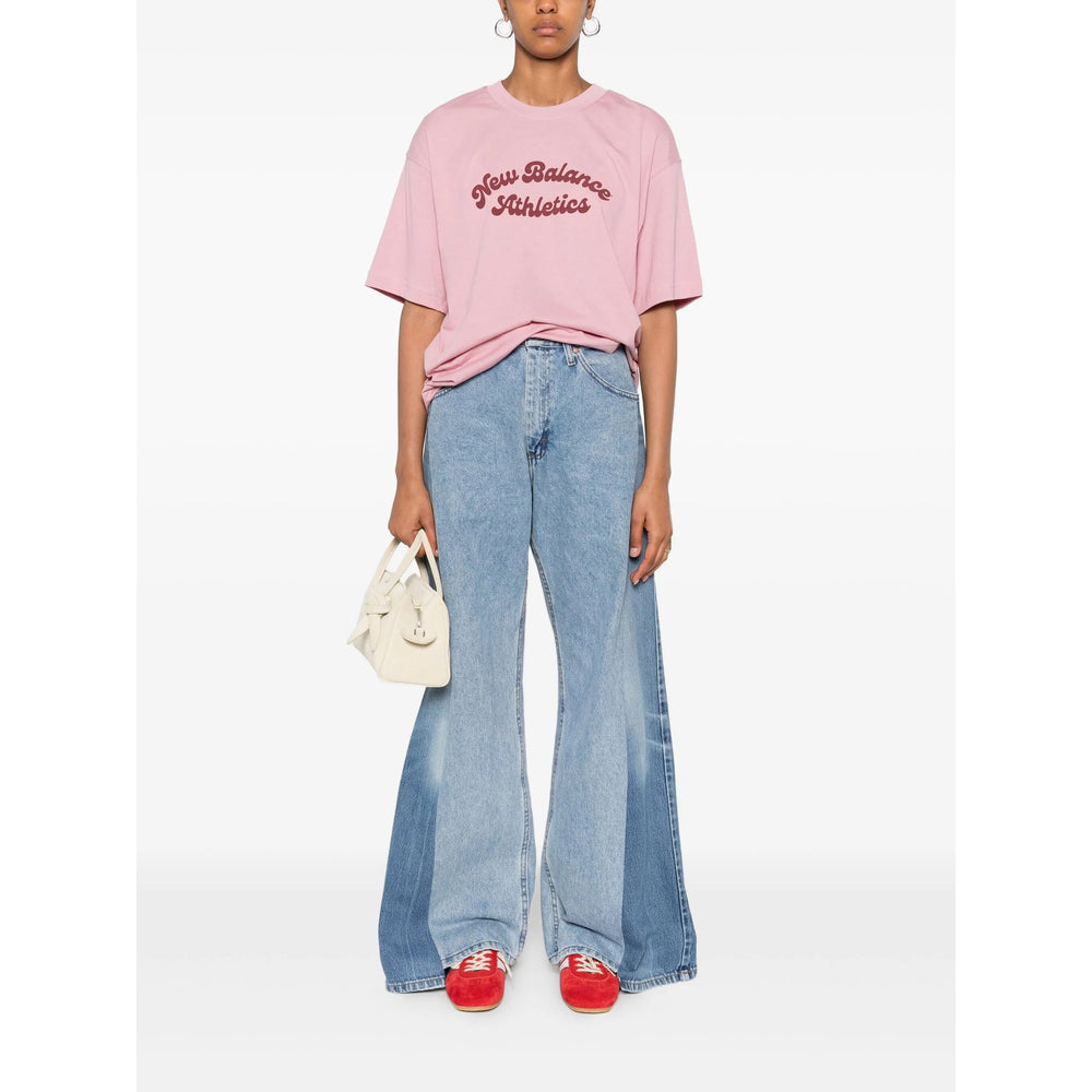 New Balance T Shirt - Rosa | f4bad4b0a42251a65c486b490b7921f33731bae3