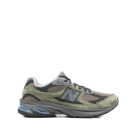 Sneakers Verde, Marrone