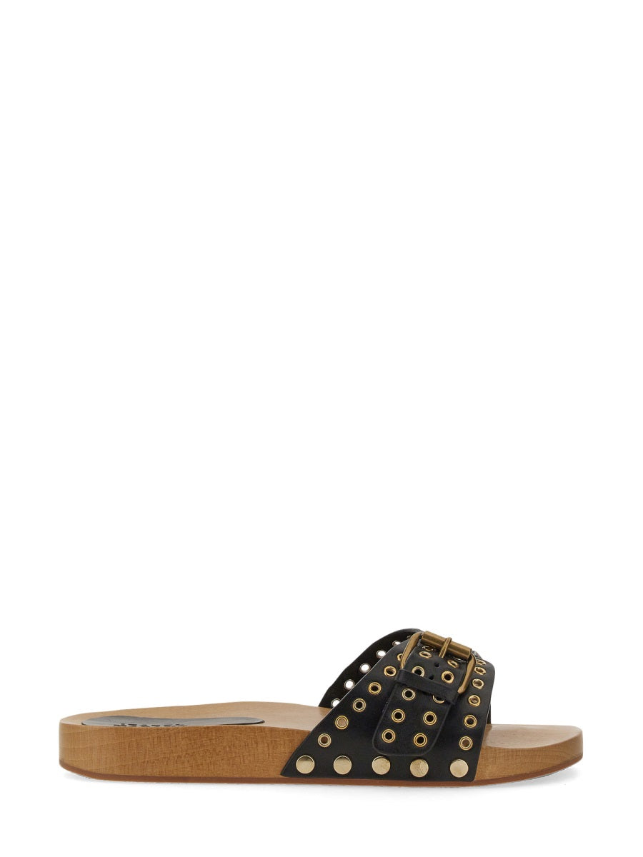 Isabel Marant Sandali - Nero | Wanan Luxury