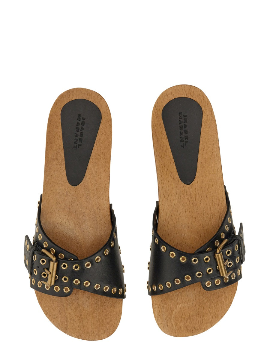 Isabel Marant Sandali - Nero | Wanan Luxury