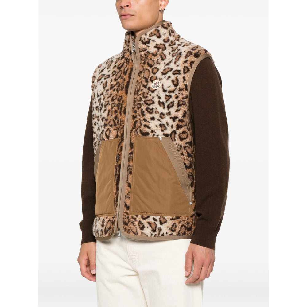 Moncler Outwear Waistcoats - Marrone | b746cad35dfb7f2913406f7902165f5206253cd7