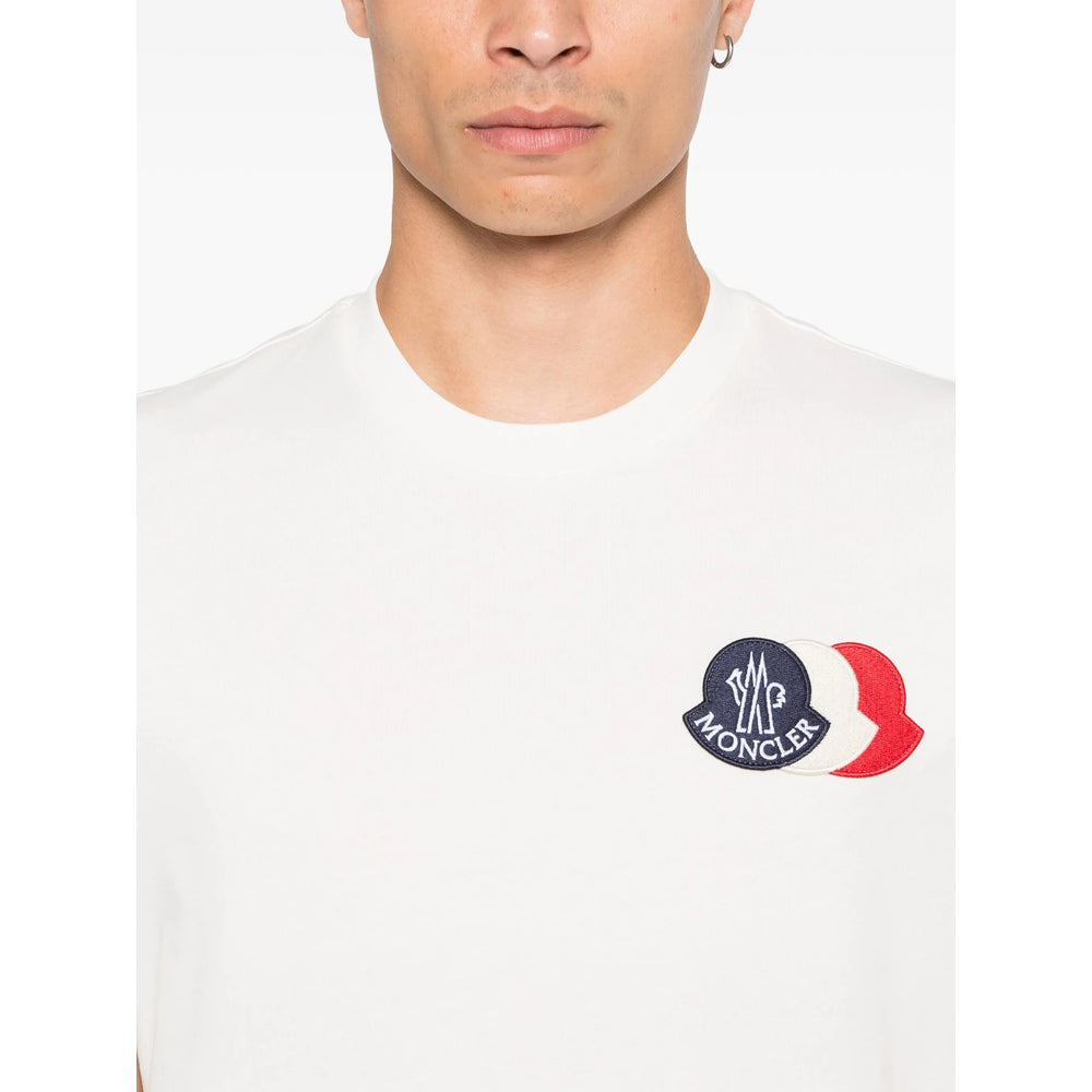 Moncler T Shirt - Bianco | 0b7e1ab4a4b3c0f3a12e1c7eb66ff465b3803c58