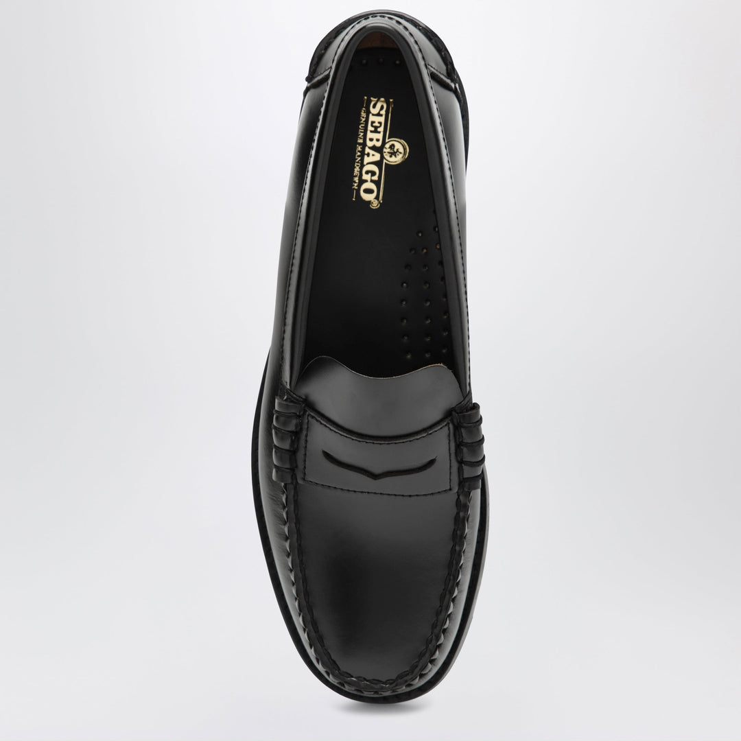 Sebago Schwarze Classic Dan Loafer aus Leder