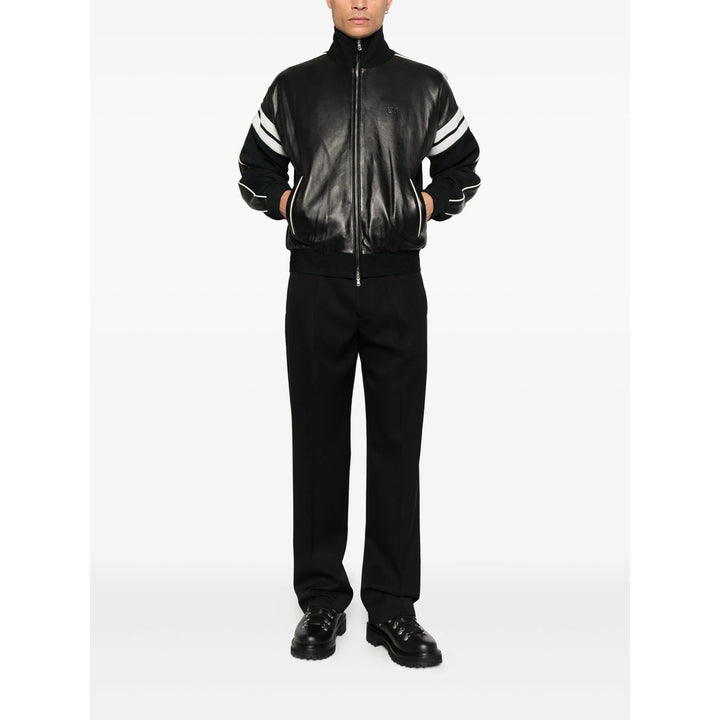 Wales Bonner Leather Outerwears - Nero | e6f6b66f226ce8b7099a9ec9ff1ffcf6aefd8a25