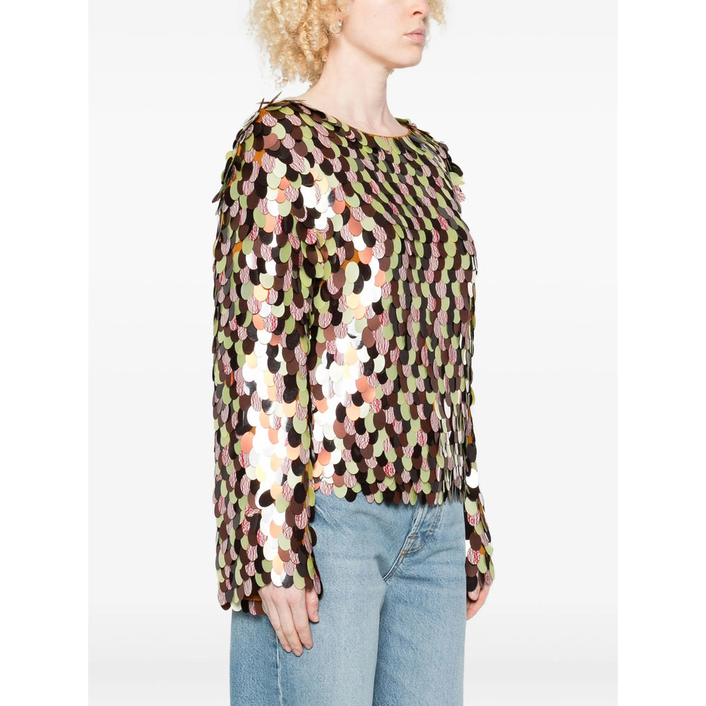Dries Van Noten Top - Marrone | 0787594c4441b65d809c66e056c2c63f8a1c75c6