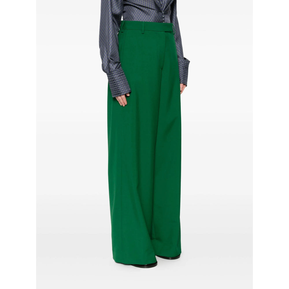Dries Van Noten Pantaloni - Verde | 9398e3a582fe77a4458832663d9db8b8e12dc61d