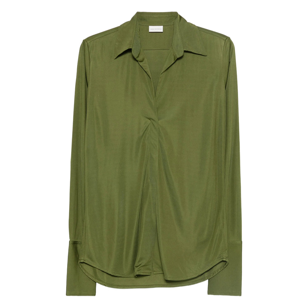 Dries Van Noten Camicie - Verde | 06a3e745bf87ba27eba8897ba90b83de274f6130