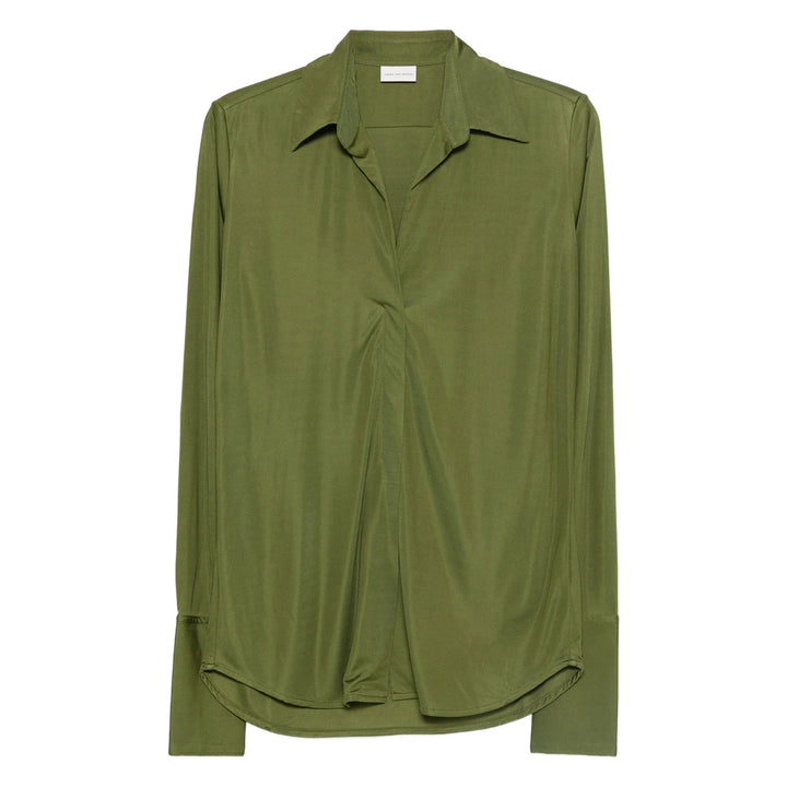 Dries Van Noten Camicie - Verde | 06a3e745bf87ba27eba8897ba90b83de274f6130