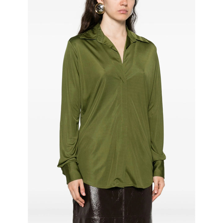 Dries Van Noten Camicie - Verde | 8414578d3365faa2e8e9575bac557a74f01d6392