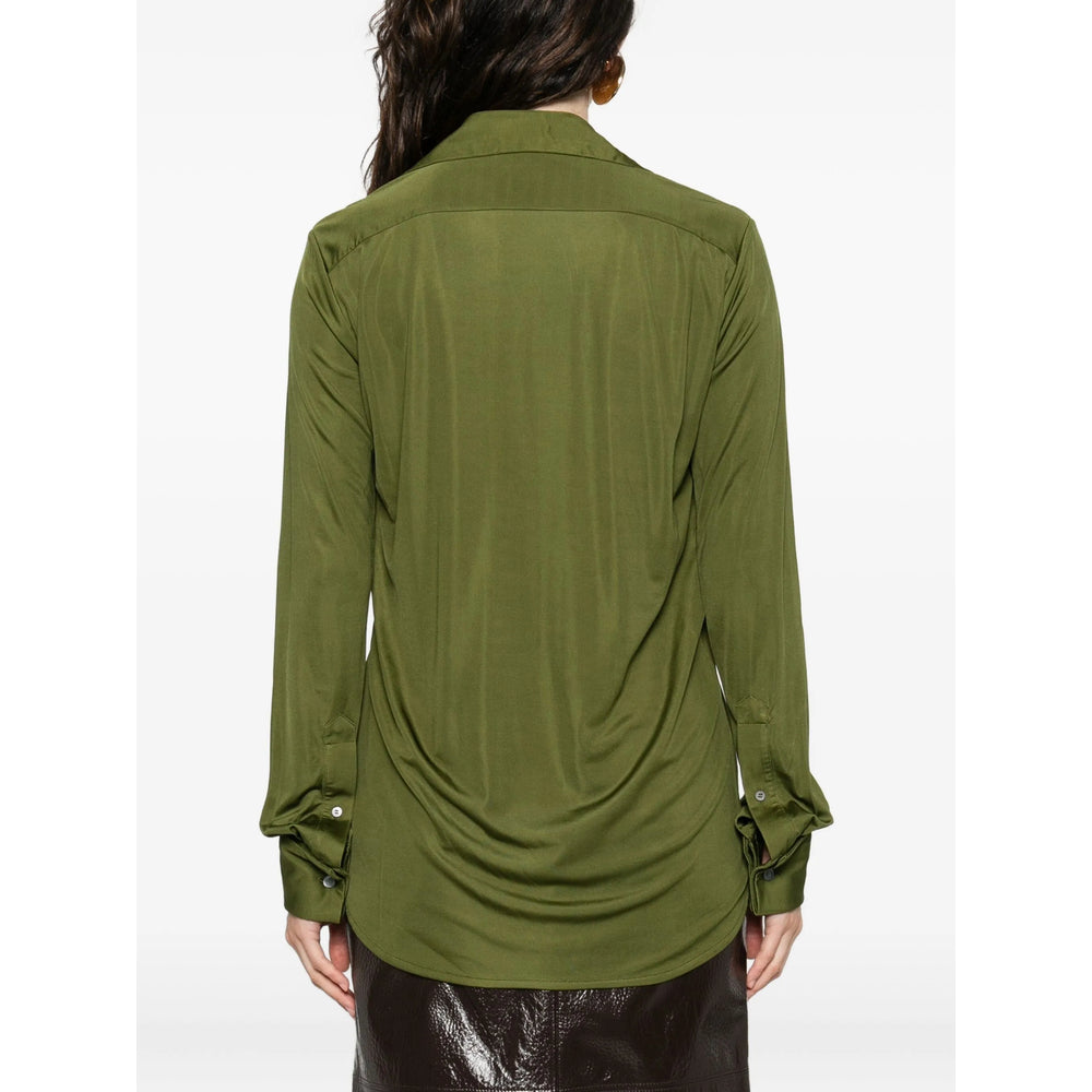 Dries Van Noten Camicie - Verde | d25994a8fad98a9141ec0d0b4e1d7a2dc28e825a