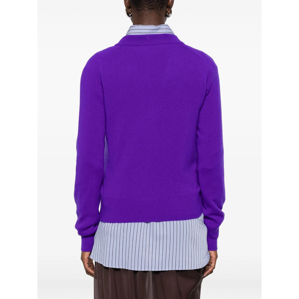 Dries Van Noten Maglioni - Viola | 3f811d335b46a181f1e4d4b13ef2c309c3213bda