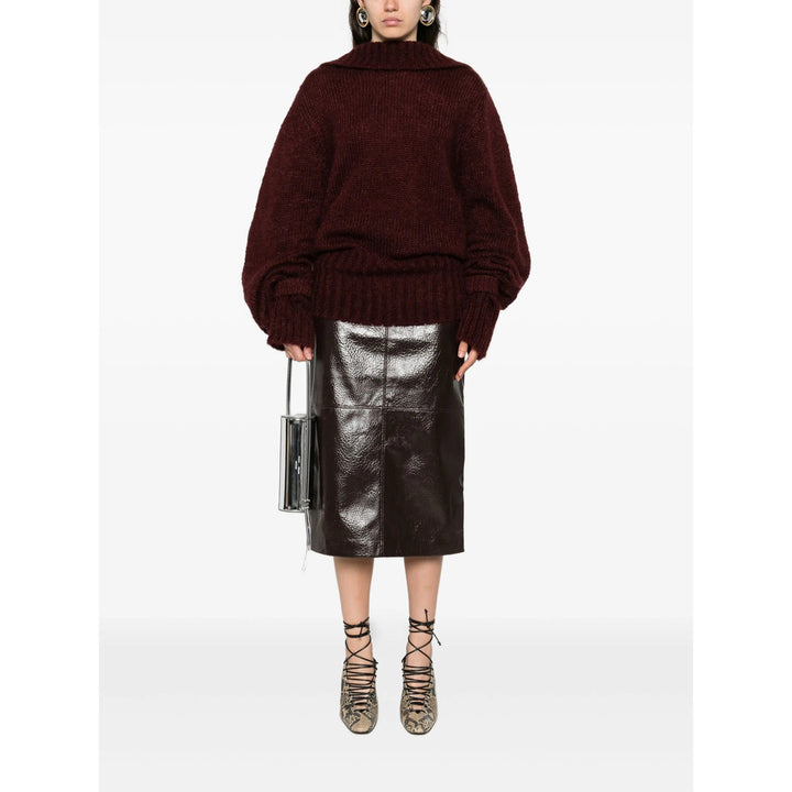 Dries Van Noten Maglioni - Rosso | d67c2d2eabad4f3a5ffe9b32b49ef65dfde6bdb9