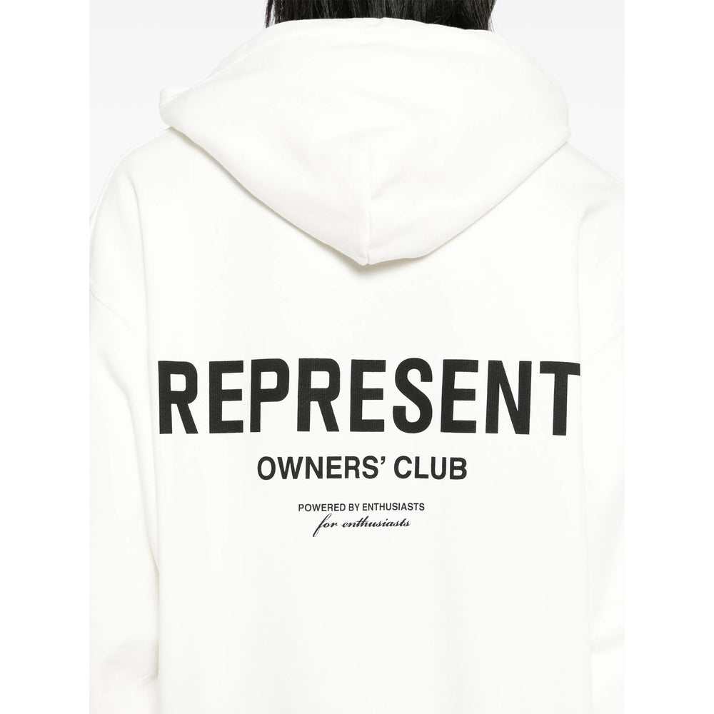 Represent Felpe - Bianco | af2b6bad3eeece7330fc665ef822f3499836ea07