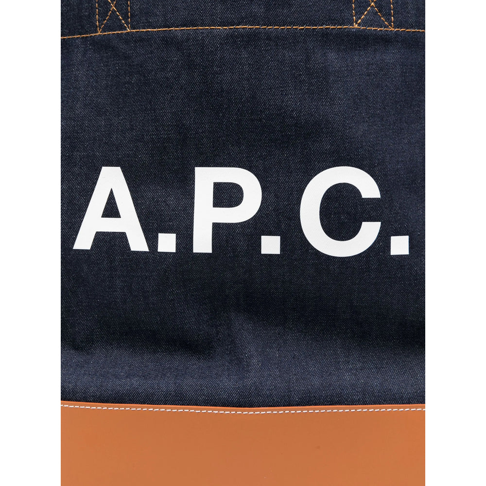 A.P.C. Borse - Blu, Marrone | b12fc37403f0cb6af2fdbcd4f1d6dc6626817652