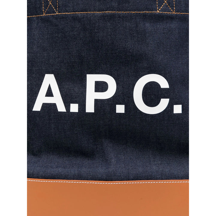 A.P.C. Borse - Blu, Marrone | b12fc37403f0cb6af2fdbcd4f1d6dc6626817652