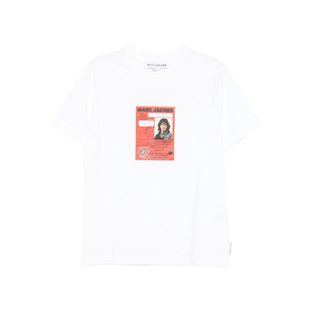 A.P.C. X Marc Jacobs T Shirt - Bianco | cfd70b65c802ee03f83961bf8406953ba97d0dc5