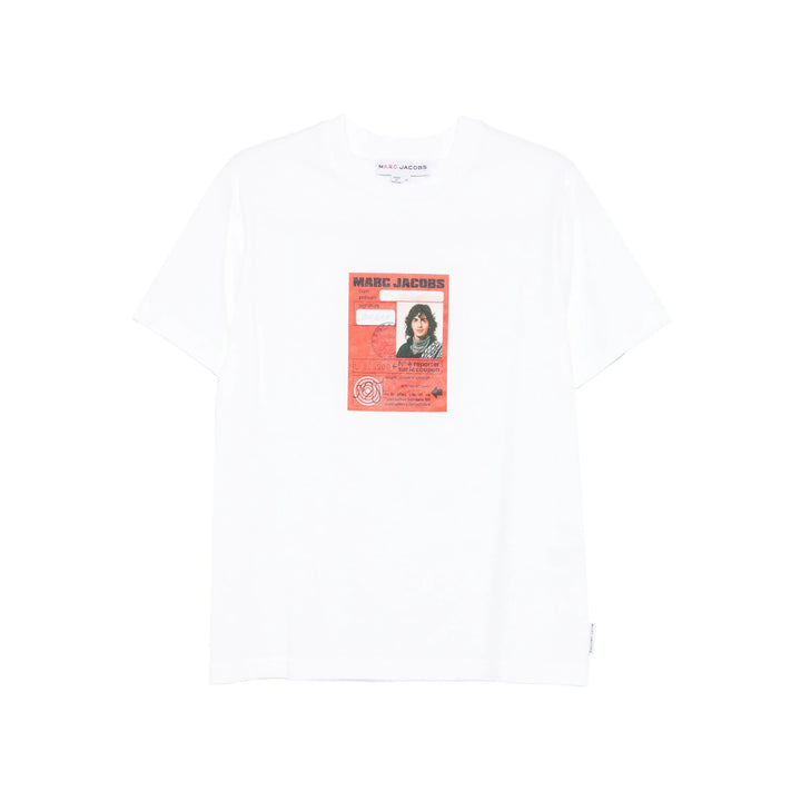 A.P.C. X Marc Jacobs T Shirt - Bianco | cfd70b65c802ee03f83961bf8406953ba97d0dc5