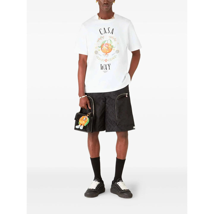 Casablanca T Shirt - Bianco | c2d9f448fd163d4e5ce05a9ed4c6b404243ad6ba