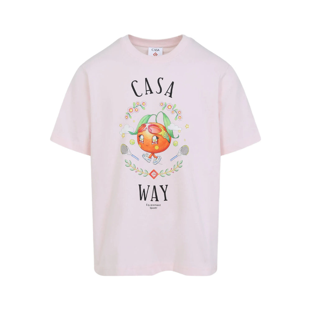 Casablanca T Shirt - Neutro | 43c5bd1977e3a2d75f89632ac040c2d00d695f58