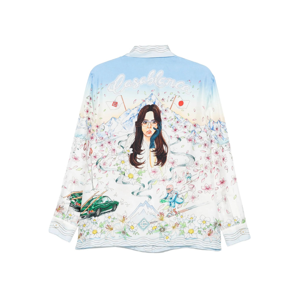 Casablanca Camicie - Bianco, Blu | 236014f02b4edf788cd80bf1d6a82a723a378549