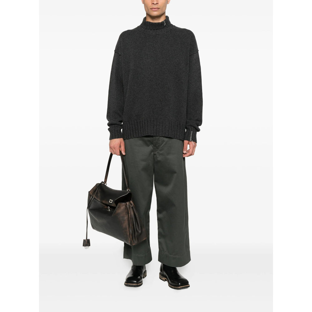 Isabel Benenato Maglioni - Grigio | bbf3c354bd248dc1859ff20ca7a04c3cc0c0759a