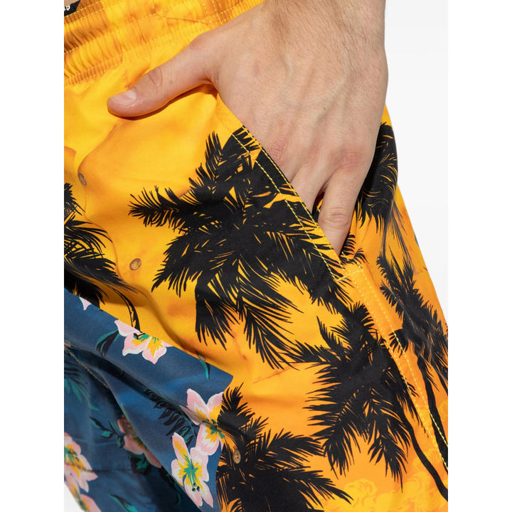 Palm Angels Beachwear - Blu, Giallo | 9029bdf9aa28a223a9fc40aaaa576058730b1359