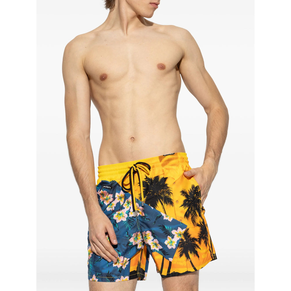 Palm Angels Beachwear - Blu, Giallo | d9fdcd9f28250adc4ecbe5784467bb7c37c0213d