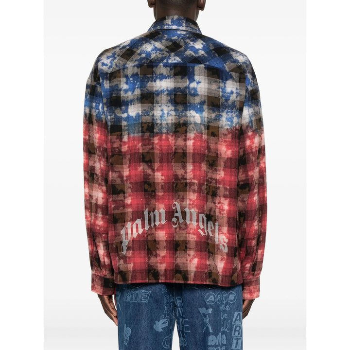 Palm Angels Camicie - Blu, Rosso | 464814fb62ff49d973298aa443a60a52ce43325a
