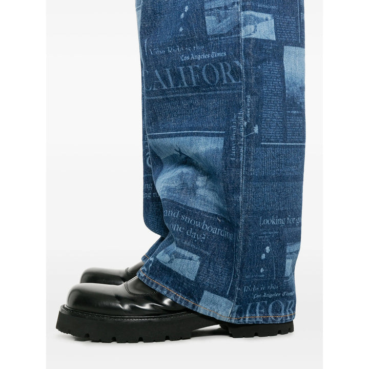 Palm Angels Jeans - Blu | baf75c91da0f5051c6ce2c12315fa5e3c9990412