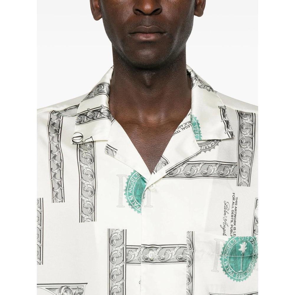 Palm Angels Camicie - Bianco | d58d878946050878970c6e087bca124fde3a6cb6