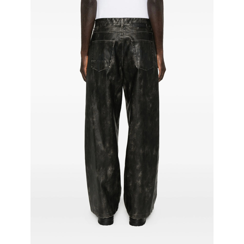 Palm Angels Leather Pants - Grigio | 11b5b6e5234b1cebdae47fbc44d839b7e33a6b14