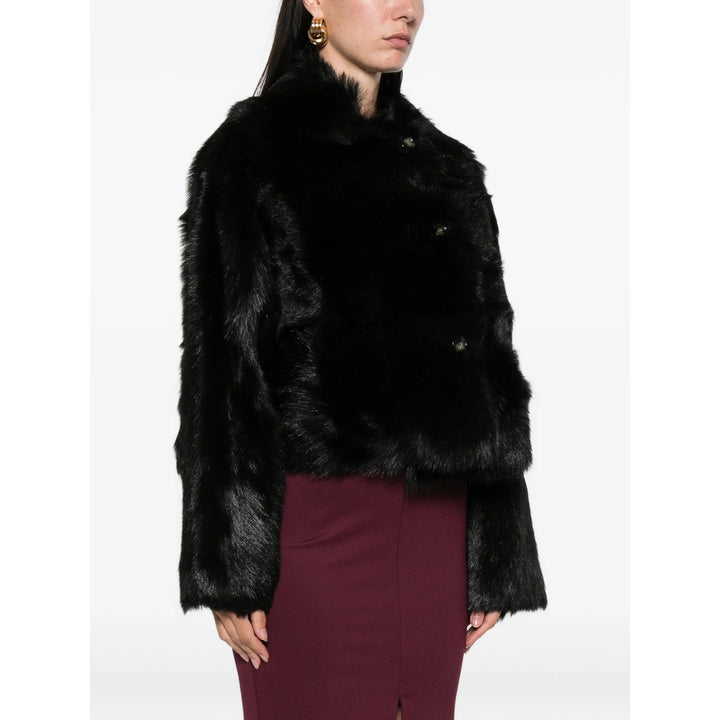 Alberta Ferretti Leather Outerwears - Nero | 91960da77d853e2d04072c948b5a76976a9ae0c2