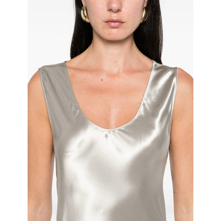 Alberta Ferretti Abiti - Argento | cbe311b63a5e447464acdbbe9367c1155dc420db